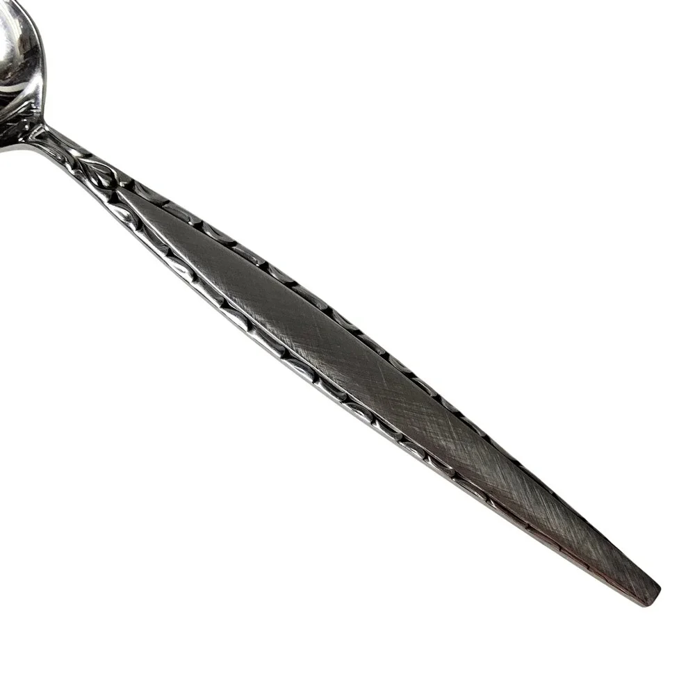 Vintage Oneida Community Venetia Stainless Steel Flatware‎ Slotted Serving Spoon